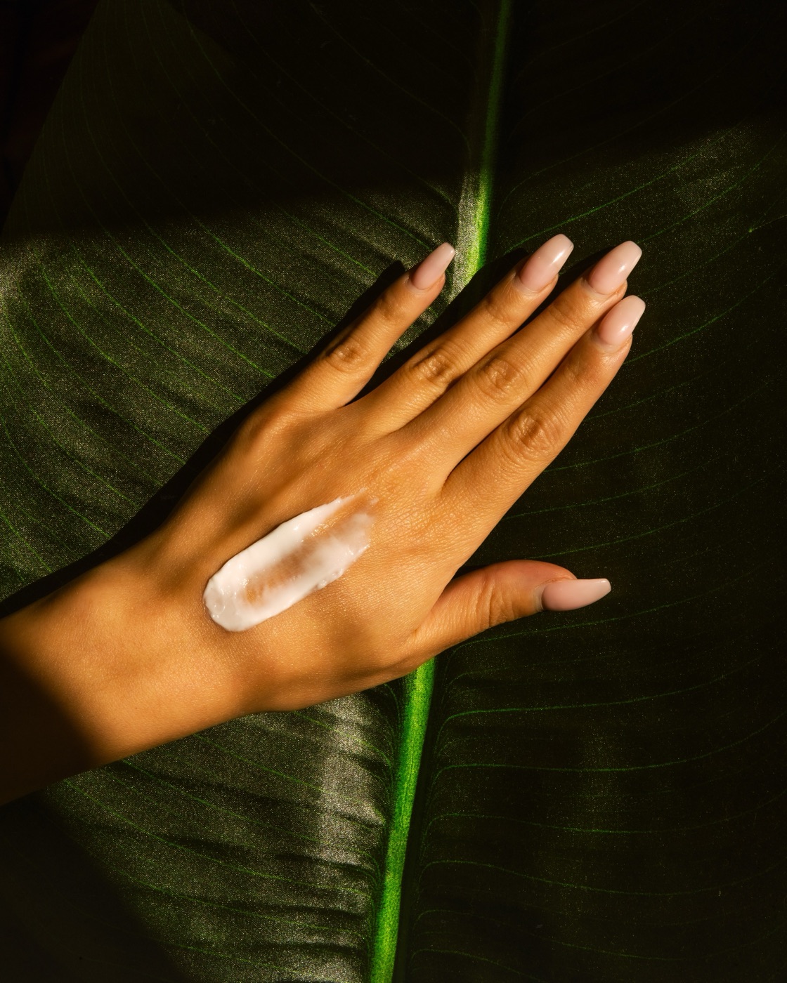 Skincare campaign photo